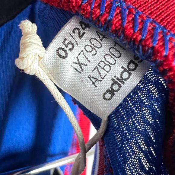 Adidas Kansas Jayhawks #24 Adams Jr Jersey Men’s L Royal Blue NCAA Basketball - Picture 2 of 9